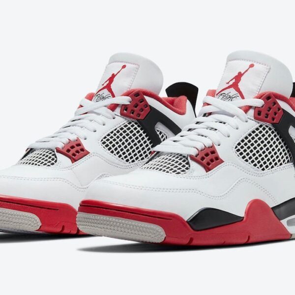 Alternative view of Branded Air Retro 4 Fire Red