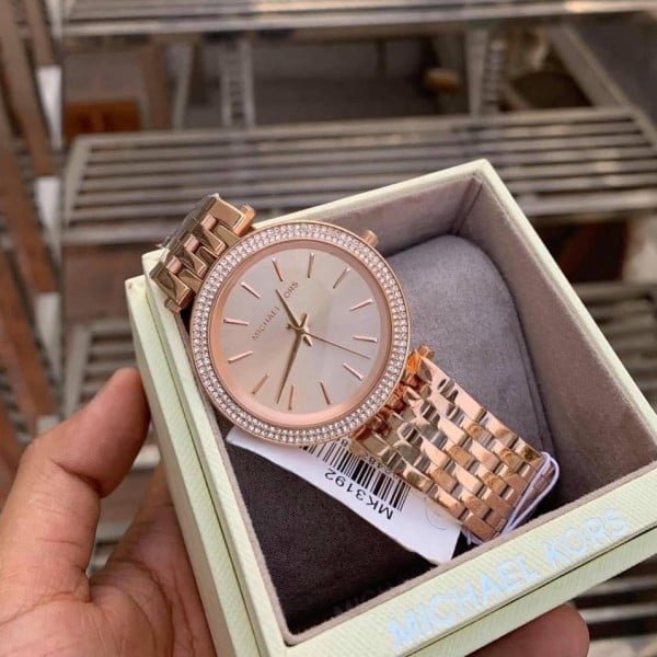 Michael Kors Watch MK 3192 Rosegold Metal Ladies watch - Image 4