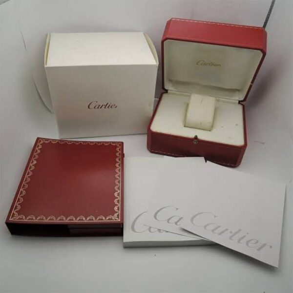 Alternative view of Cartier Leather Brown Automatic Watch D