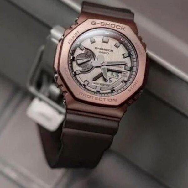 Alternative view of G-shock Gm 2100 Stainless Steel Rosegold Watch