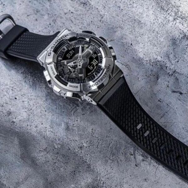 Alternative view of G-shock Stainless Steel Silver Round Watch