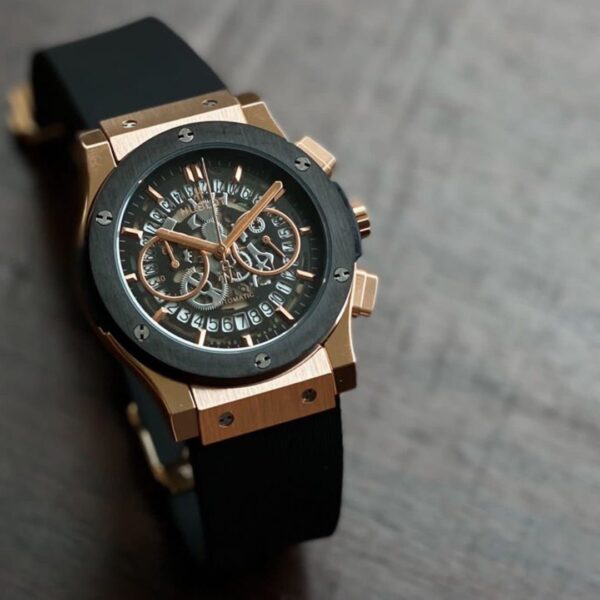 Alternative view of Hublot Black Leather Belt Watch A