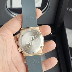 Alternative view of Hublot Mint Green Copper Dial Leather Belt Watch