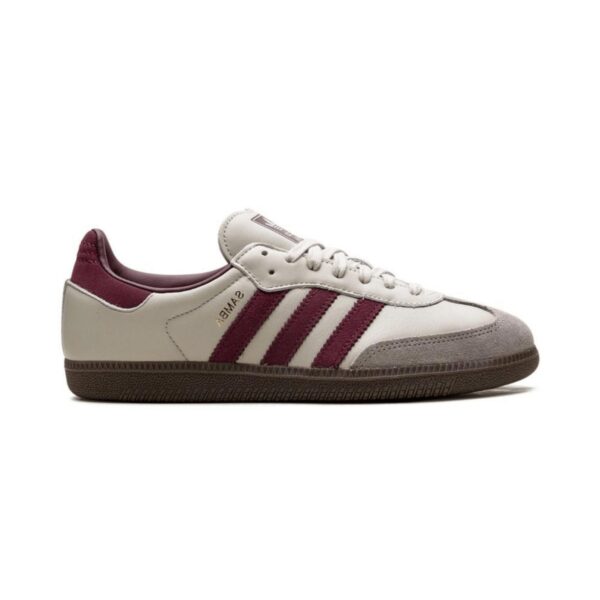 Adidas Samba Putty Grey Maroon