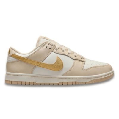 Dunk Low Gold Swoosh