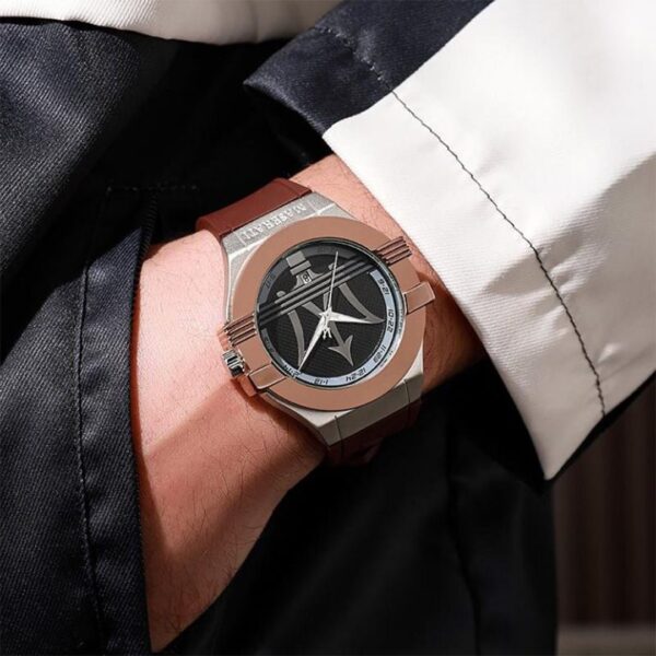 Alternative view of Maserati Brown Copper Leather Watch