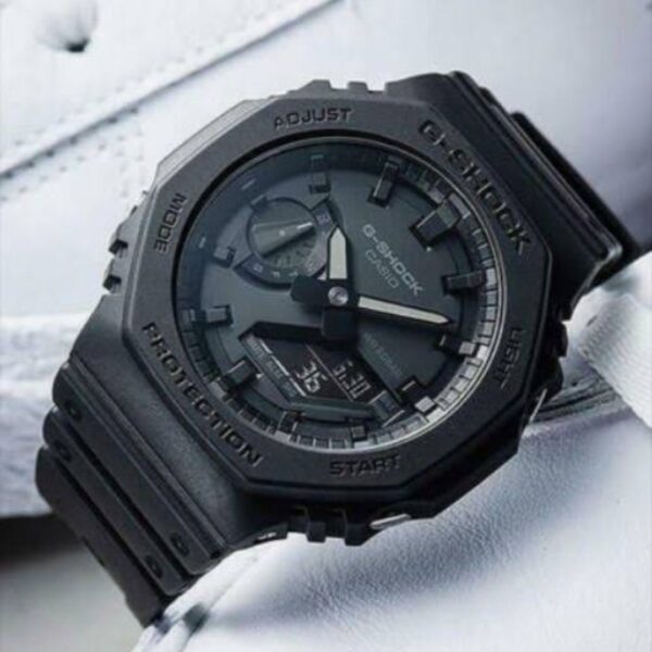 Alternative view of G-shock Black Silicon Watch