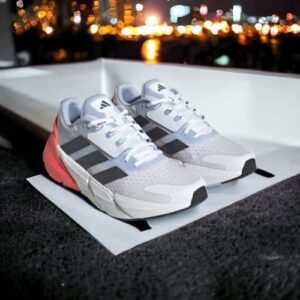Alternative view of Branded Adistar Running Shoes White Red