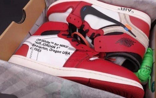Alternative view of Branded Air Retro 1 Chicago Sneakers High Ankle