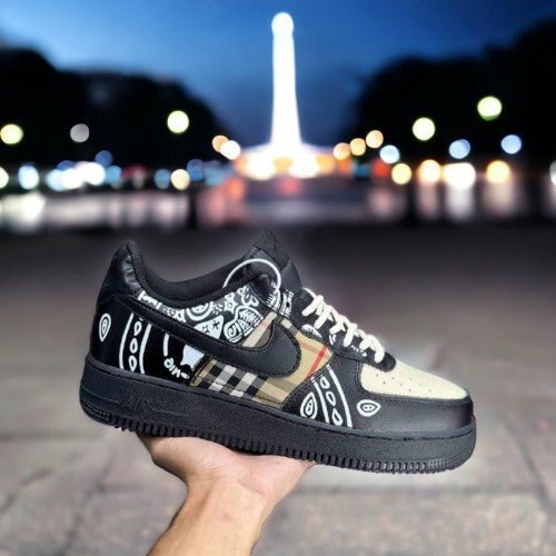 Alternative view of Branded Air Force 1 Bandana Black