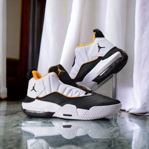 Branded AJ stay loyal white black yellow - Image 2