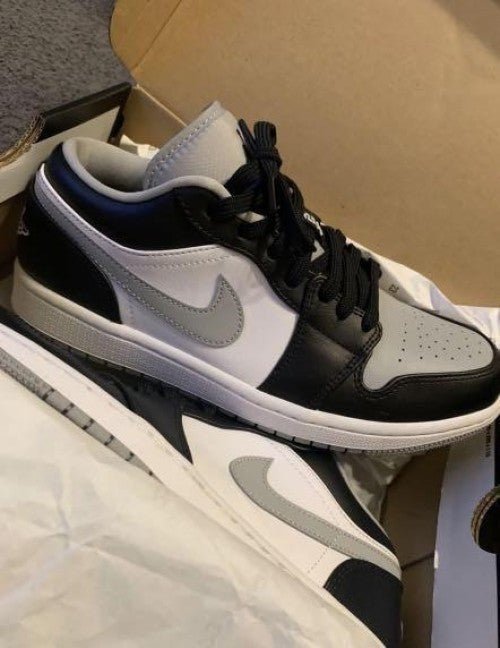 Branded AJ 1 Low Shadow Smoke Grey Black/light - Image 3
