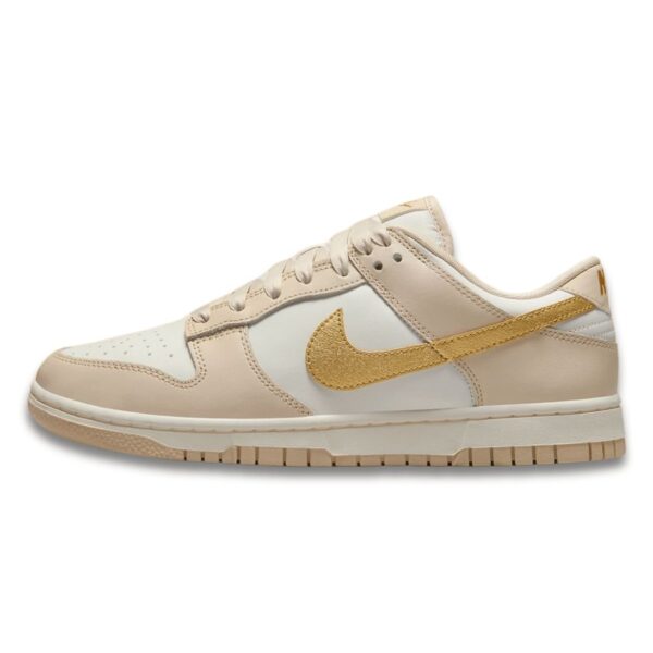 Alternative view of Nike Dunk Low Gold Swoosh WMNS