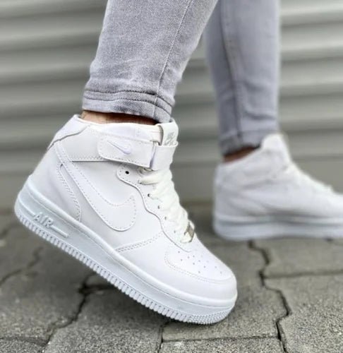 Branded Airforce Long Leather White - Image 2