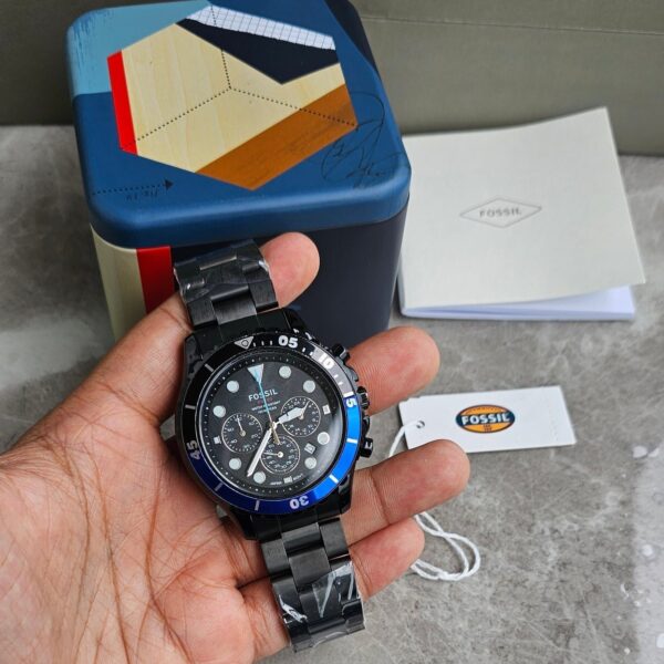 Fossil Fb 03 Black Metal Watch
