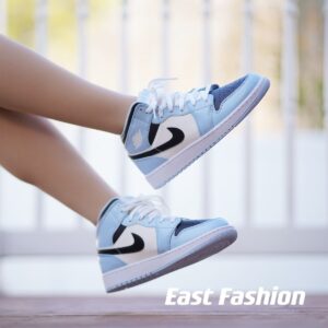 Branded Air Retro 1 Mid SE Ice Blue