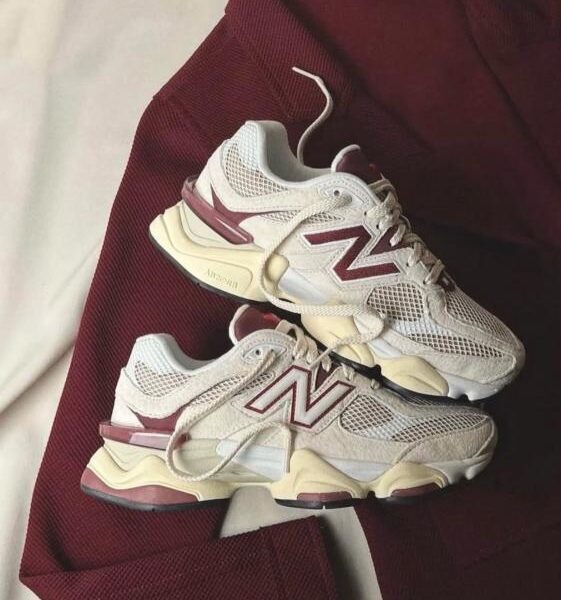 NEWW BALANCE 9060 LINEN BURGENDY